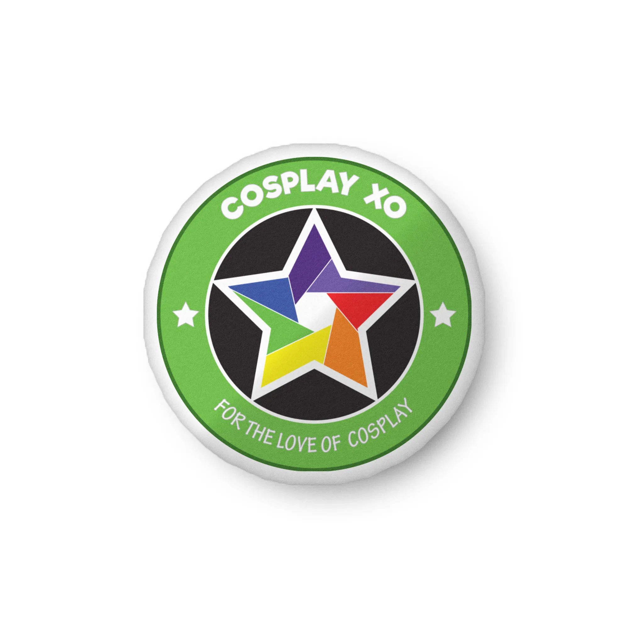 Cosplay XO Green Border Logo Custom-Shaped Pillow - Image 3