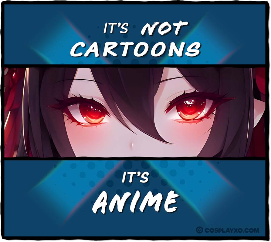 It's Not Cartoons It's Anime - Tote bag - Image 2