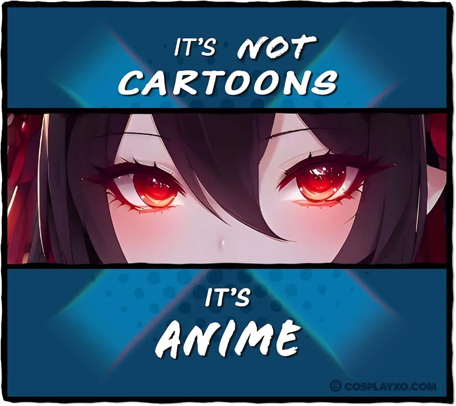 It's Not Cartoons It's Anime - Tote bag - Image 2